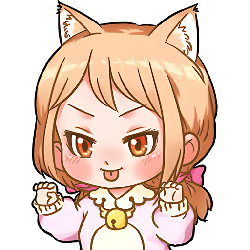 Эмодзи Киса тян