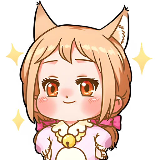 Эмодзи Киса тян