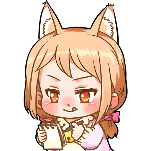 Эмодзи Киса тян