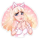 Эмодзи Кошечка Каталина