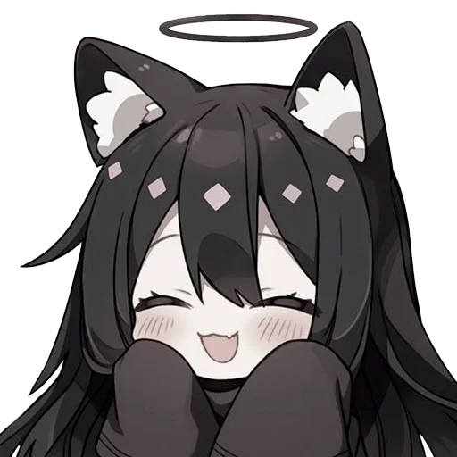Эмодзи kitty wursya