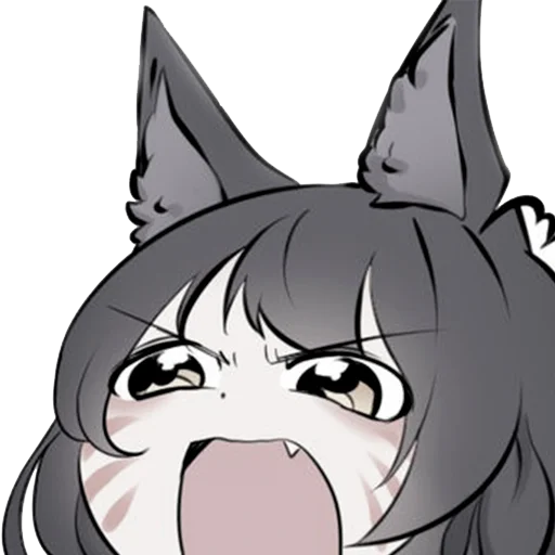 Эмодзи kitty wursya