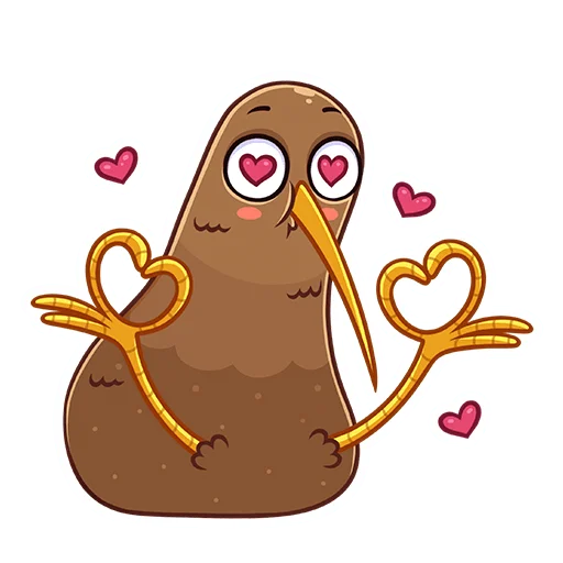 Эмодзи Киви Стиви