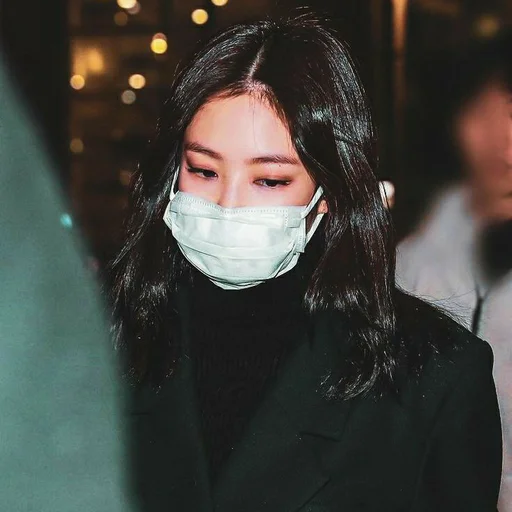 Эмодзи kim jennie dark