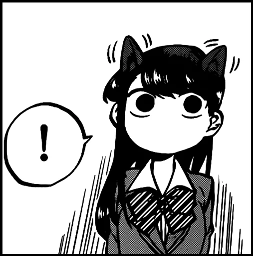 Эмодзи Komi-san
