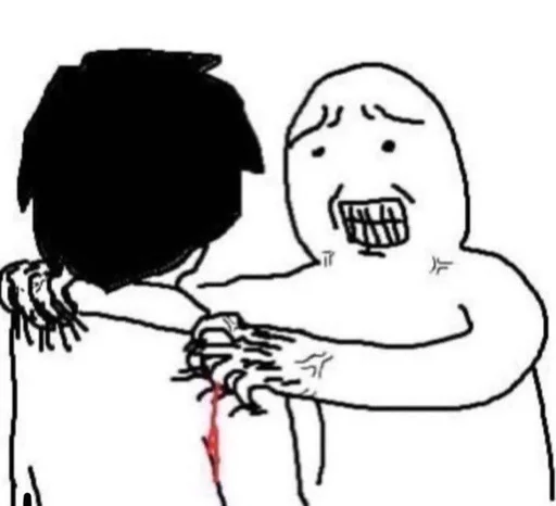 Эмодзи злые челы