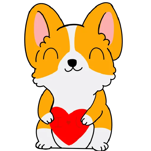 Эмодзи Корги