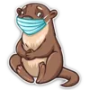 Эмодзи Выдра