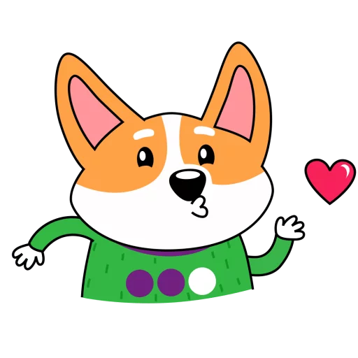 Эмодзи Коржик