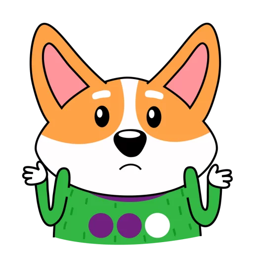 Эмодзи Коржик
