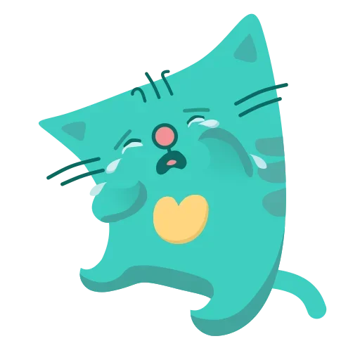 Эмодзи Smart Cat