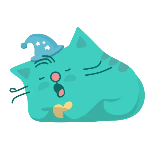Эмодзи Smart Cat