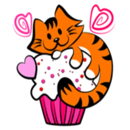 Эмодзи Cats on March 8