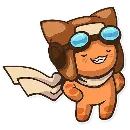 Эмодзи kot.pilot