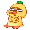 Эмодзи Утёнок Кряк