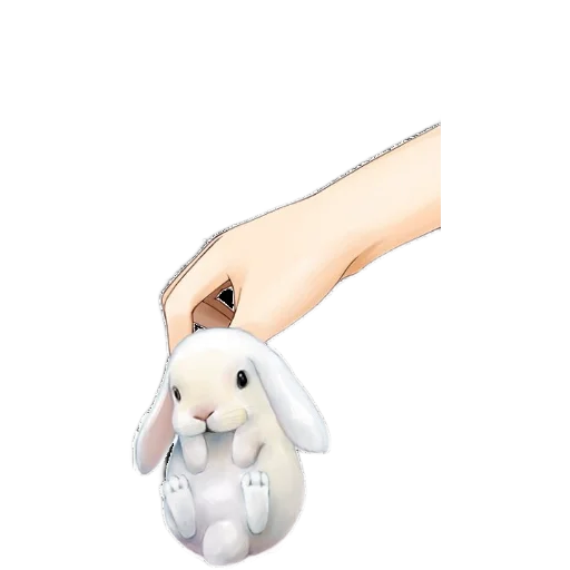 Эмодзи Кроличья лапка