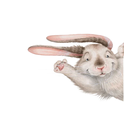 Эмодзи Кроличья лапка