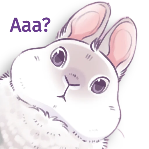 Эмодзи Кроличья лапка