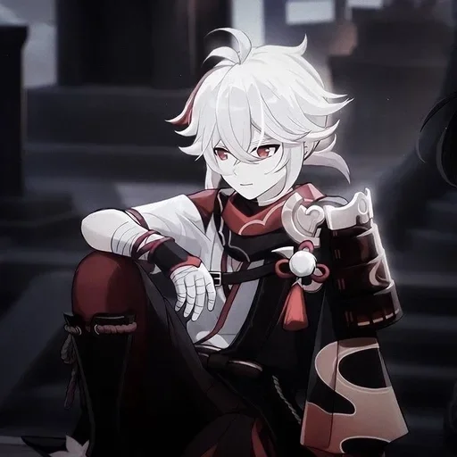 Эмодзи kazuha albedo