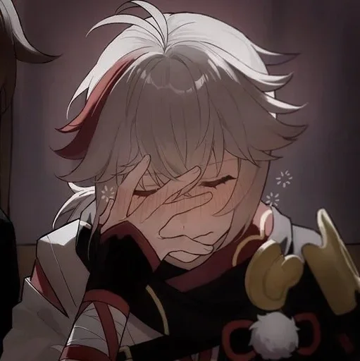 Эмодзи kazuha albedo