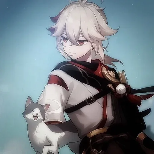 Эмодзи kazuha albedo