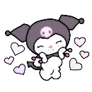 Эмодзи Kuromi
