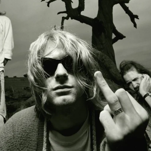Эмодзи Kurt Cobain 2