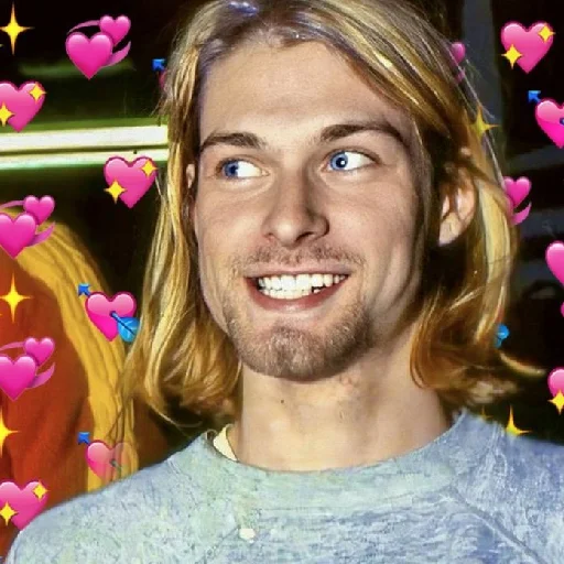 Эмодзи Kurt Cobain 3