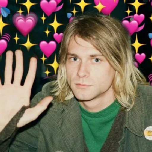 Эмодзи Kurt Cobain 3