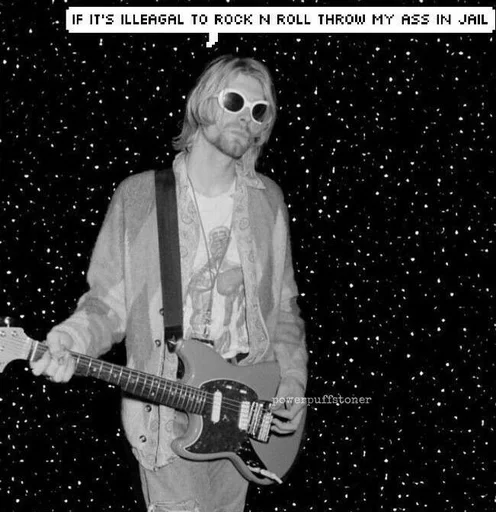 Эмодзи Kurt Cobain