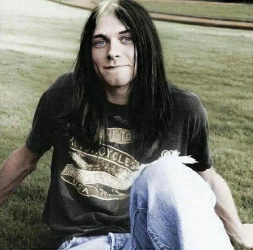 Эмодзи Kurt Cobain