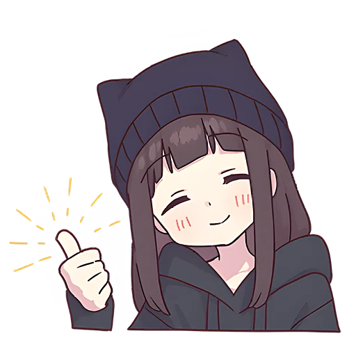 Эмодзи Куруми-чан (bonus)