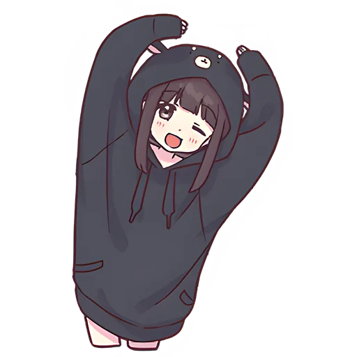 Эмодзи Куруми-чан (bonus)