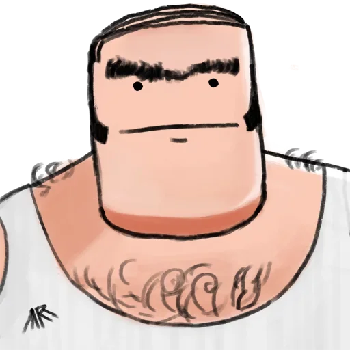 Эмодзи Square guy