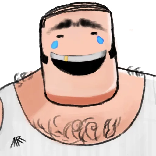 Эмодзи Square guy