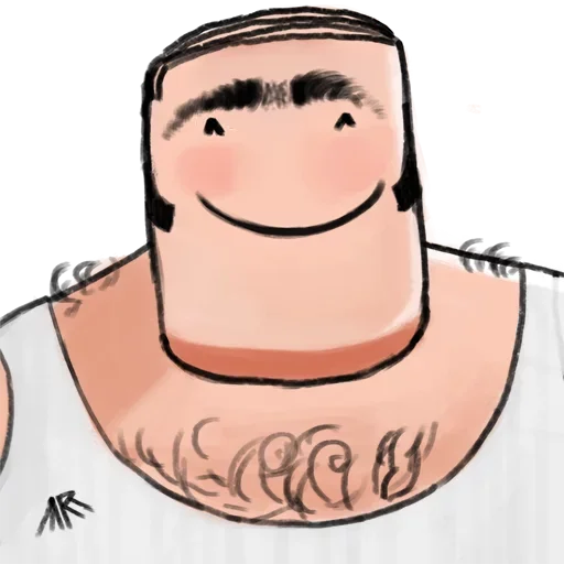 Эмодзи Square guy