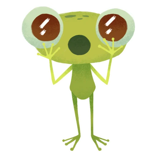 Эмодзи лягуш