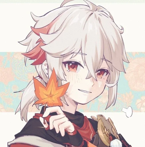 Эмодзи Kaedehara Kazuha