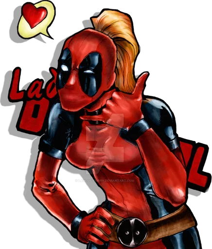 Эмодзи deadpoolftlady