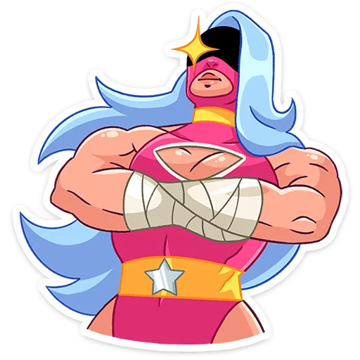 Эмодзи Леди Сила