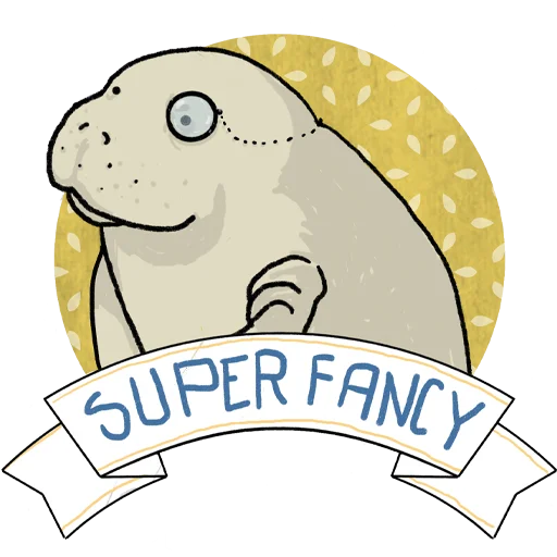 Эмодзи Lamentino the manatee