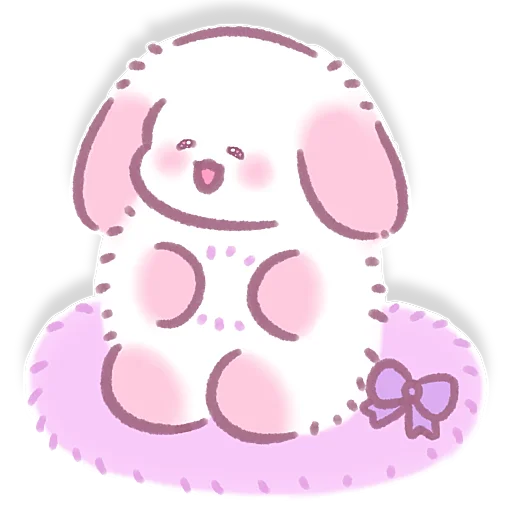 Эмодзи Lazy Bunny