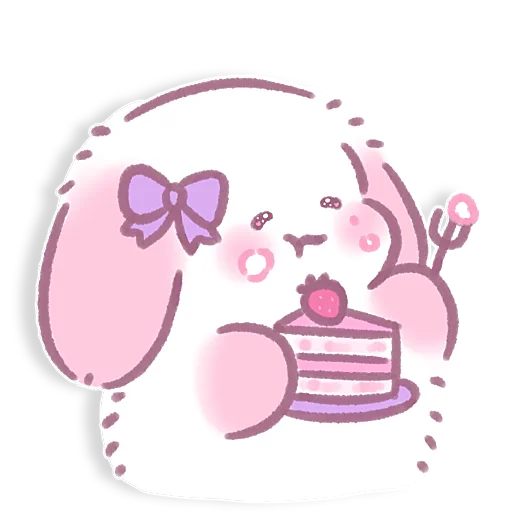 Эмодзи Lazy Bunny