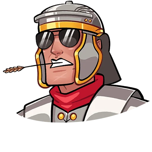 Эмодзи Легионер Титус Без Текста