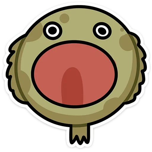 Эмодзи Камбала Лена