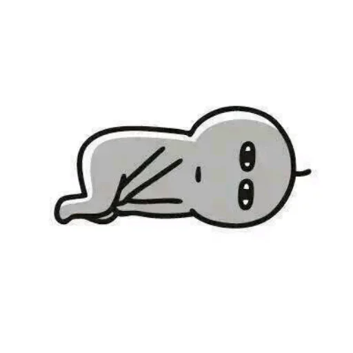 Эмодзи Ленивые стикеры