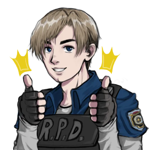 Эмодзи Leon S. Kennedy