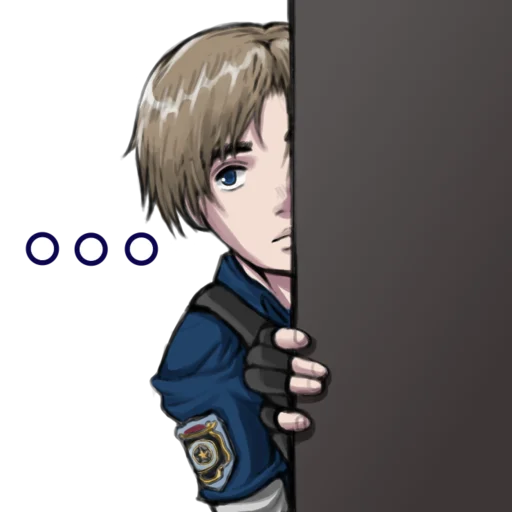 Эмодзи Leon S. Kennedy