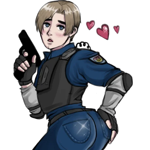 Эмодзи Leon S. Kennedy