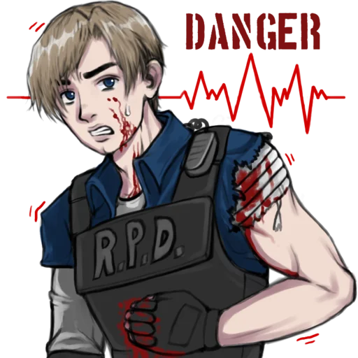 Эмодзи Leon S. Kennedy